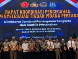Tim Satgas Anti  Mafia Tanah  Mendapatkan PIN Mas Dari Menteri ATR/Kepala BPN.
