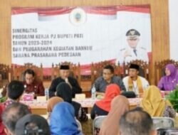 Pj Bupati Hadiri Kegiatan Sinergitas Program Kerja Pj Bupati Di Tahun 2023-2024 Di Kecamatan Juwana.