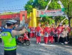 Polresta Pati Amankan HUT PGRI Ke-78 Dan Hari Guru Nasional Tahun 2023.