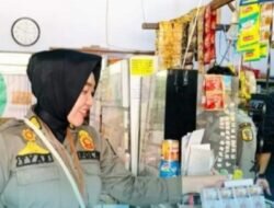 Satpol-PP Pati Bersama Instansi Terkait Lakukan Operasi Pasar Tekan Peredaran Rokok Ilegal.