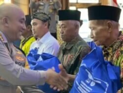 Polresta Pati Lakukan Baksos Dalam Rangka Cooling System  Untuk Mewujudkan Pemilu Damai 2024.