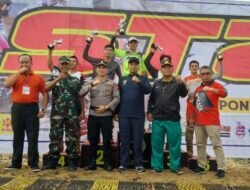 Gelaran Kejuaraan Motor Cross Guwareh Cup ke-l Di Hari Pertama Berjalan Dengan Sukses.