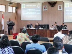 Pj Bupati Pati Hadiri Sosialisasi RPB Kabupaten Pati.