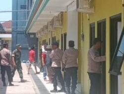 Petugas Gabungan Polres Purwodadi, TNI Dan Satpol-PP Lakukan Rasia Di Tempat Kos.
