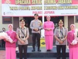 Sertijab Wakapolres Jepara,Di pimpin Langsung Oleh Kapolres Jepara AKBP Wahyu Nugroho Setyawan.