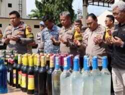 Dalam Rilis Akhir Tahun,Kapolres Demak Sampaikan Kriminalitas Dan Pelanggaran Lalu Lintas Menurun.