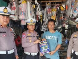 Unit Satlantas Polresta Pati Lakukan Penertiban Knalpot Brong Menyasar Pada Pedagang Dan Pelaku usaha.