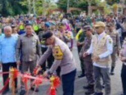 Jawa Tengah Zero Knalpot Brong, Kapolresta Pati Resmikan Monumen knalpot Brong Di Pati.