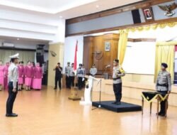 Kapolda Jateng Pimpin Upacara Sertijab Dansat Brimob Dan Kapolres Batang.