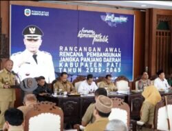 Pj Bupati Pati Buka Forum Konsultasi Publik Rancangan Awal RPJPD Tahun 2025-2045.