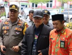 Polres Demak Bersama Wakil Bupati Lakukan kunjungan Ke TPS Pemilu 2024.