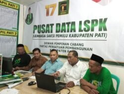 Sambil Menunggu Keputusan Resmi Dari KPUD Pati , Rekapitulasi Hasil Di Seluruh Kecamatan Di Lima Dapil PPP Dapat Enam Kursi Di DPRD Pati Pemilu 2024.