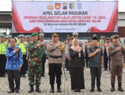 Polres Demak Dan Bupati Bersama TNI Gelar Operasi Keselamatan Candi 2024.