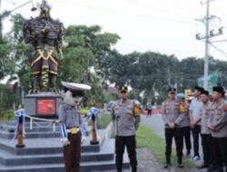 Kapolres Grobogan Purwodadi Resmikan Patung Zero knalpot Brong.