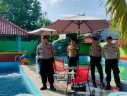 Patroli Samapta Polres Demak Sasar Pada Lokasi Wisata  Saat Libur Lebaran.