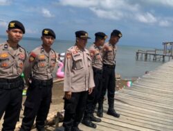 Polres Demak Turunkan Ratusan Personel Untuk Amankan Liburan Lebaran 2024.