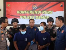 Satreskrim Polres Demak Berhasil Ungkap Dan Amankan Pelaku Pembunuhan Di Kecamatan Mijen.