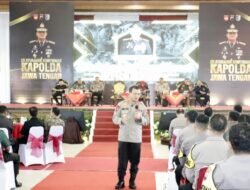 Kapolda Jateng Irjen Polisi Ahmad Luthfi, Safari Kamtibmas Ke Demak Degan Tiga Pilar.