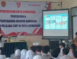 BNN Jateng Adakan Acara Penyuluhan Pencegahan Narkoba Bagi Pelajar Di Semarang.