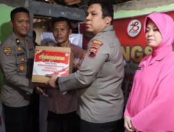 Peringati Hari Bhayangkara Ke-78, Polres Demak Gelar Anjangsana Ke Tempat Anggota Yang Sakit.