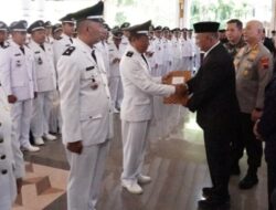 385 Kepala Desa Se-Kabupaten Pati Di Lantik Dan Mendapatkan SK Dari PJ Bupati Pati.