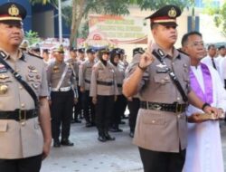 Polres Kudus Gelar Sertijab Kasat Lantas Baru Iptu Royke Noldy Darean Gantikan AKP l Putu Asti Hermawan Santosa.