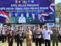 Mulai Hari Ini Polres Demak Gelar Operasi Patuh Candi 2024.