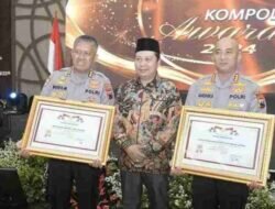 Polresta Pati Jawa Tengah Mendapatkan Penghargaan Dari Kompolnas Awards Tahun 2024.