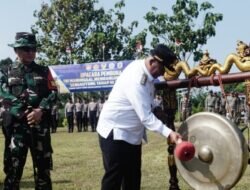 Pj Bupati Di Dampingi Kodim 0718 Pati ,Dan Kapolresta Pati Resmi Buka TMMD Sengkuyung Tahap lll.