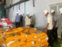 Satgas Pangan Polri mengecek Stok Gudang Produksi Jagung Di Kabupaten Grobogan.