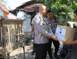 Kapolresta Pati Pimpin Langsung Acara Bakti Sosial Serentak Di Jajaran Polsek.