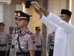 Polres Demak Gelar Sertijab Kasat Lantas,Dari AKP Lingga Ramadhani Kepada AKP Thoriq Azis.