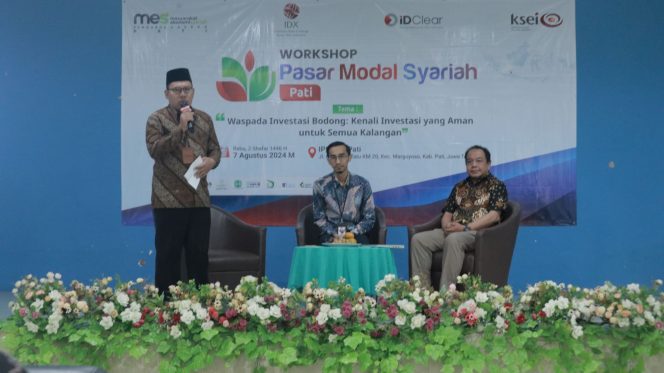 
					MES Pati Gelar Workshop Pasar Modal Syariah Untuk Tingkatkan Kesadaran Investasi Aman.