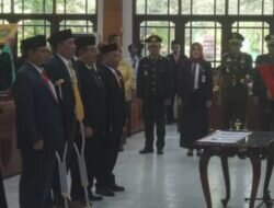 Pelantikan Pimpinan DPRD Klaten Periode 2024-2029.