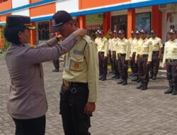 Upacara Pembukaan Pelatihan Satpam Gada Pratama Polres Demak .