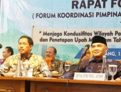 Pj Bupati Pati Hadiri Rapat Koordinasi Forkopimda Provinsi Jawa Tengah.