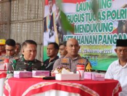 Polresta Pati Bersama Forkopimda Pati Ikuti Zoom Meeting Launching Gugus Tugas Polri Dukung Ketahanan Pangan.