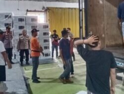 Polsek Dempet Polres Demak Lakukan Pengamanan Dan Pengawalan Kotak Suara Dari PPK Ke KPU.