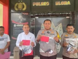 Satreskrim Polres Blora Amankan Sekelompok Anak Di Bawah Umur Yang Melakukan Pengancaman Menggunakan Korek Api Berbentuk Senpi.