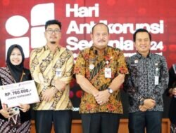 Pj Bupati Pati Hadiri Acara Dalam Peringatan Hari  Anti Korupsi Sedunia 2024.