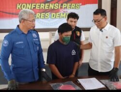 Satreskrim Polres Demak Berhasil Ungkap Kasus Penganiyaan Driver Ojol Di Pecinan Demak.