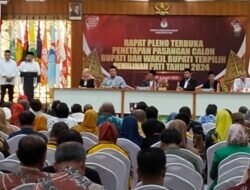 Rapat Pleno Terbuka Penetapan Pasangan Calon Bupati Dan Wakil Bupati Terpilih Pemilihan Pati Tahun 2024.