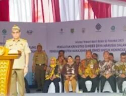 Pj Bupati Pati Hadiri Peringatan Bulan Keselamatan Dan Kesehatan Kerja Nasional 2025.