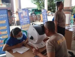 Polres Demak Gelar Pemeriksaan Kesehatan Berkala Pada Anggotanya.