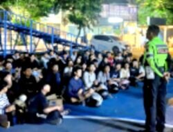 89 Kendaraan Roda Dua Berhasil Di Amankan Polres Semarang Dalam Operasi Balap Liar.