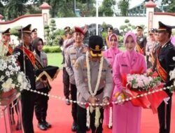 Serah Terima Kapolres Grobogan Dari AKBP Dedy Anung Kurniawan Kepada AKBP Ike Yulianto Wicaksono.