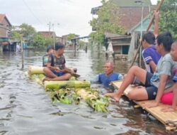 Banjir Di Kabupaten Demak Meluas Di Dua Kecamatan.