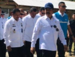 Menteri Imigrasi Dan Pemasyarakatan Agus Andrianto,Lakukan Kunjungan Kerja Di Nusakambangan.