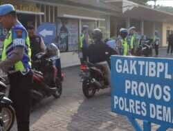 Dukung Operasi Keselamatan Candi 2025,Sipropam Polres Demak Laksanakan Gaktibplin Pada Anggota.