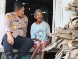 Kapolres Grobogan Sambangi Langsung Korban Lansia Yang Alami Pencurian.